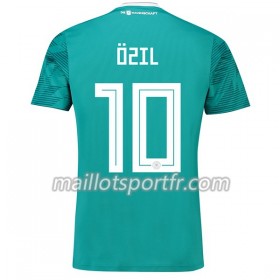 Maillot de Foot Allemagne Ozil 10 Exterieur Coupe du monde 2018